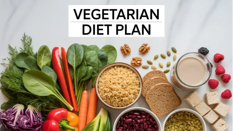 Vegetarian diet plan