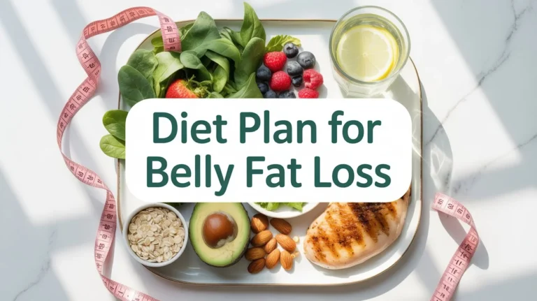 Diet plan for belly fat loss