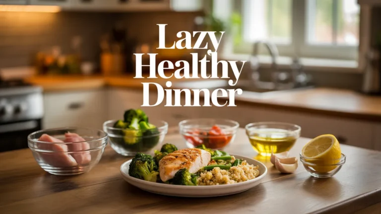 lazy healthy dinner With 5 Ingredient